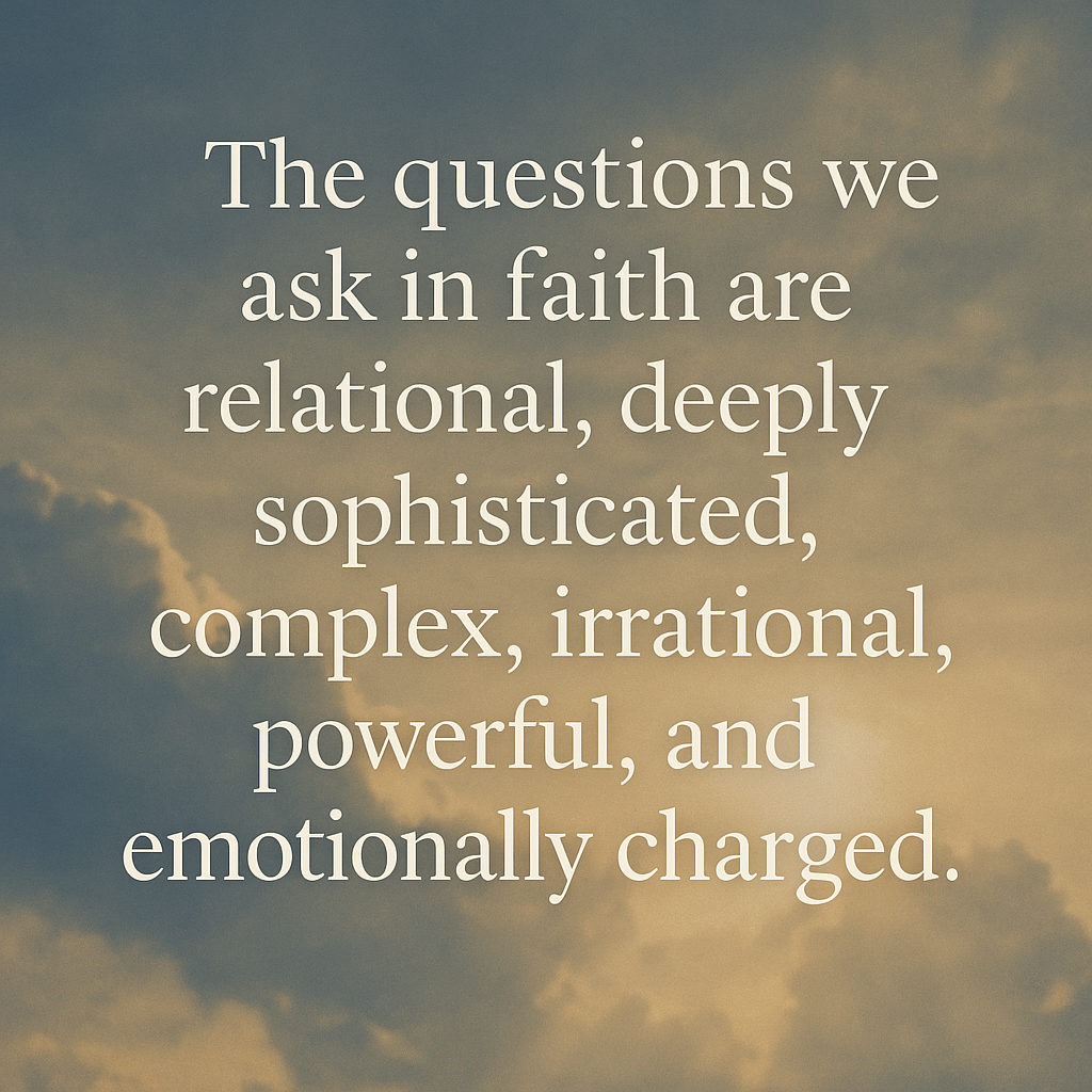 Question of Faith and the Mystery of God