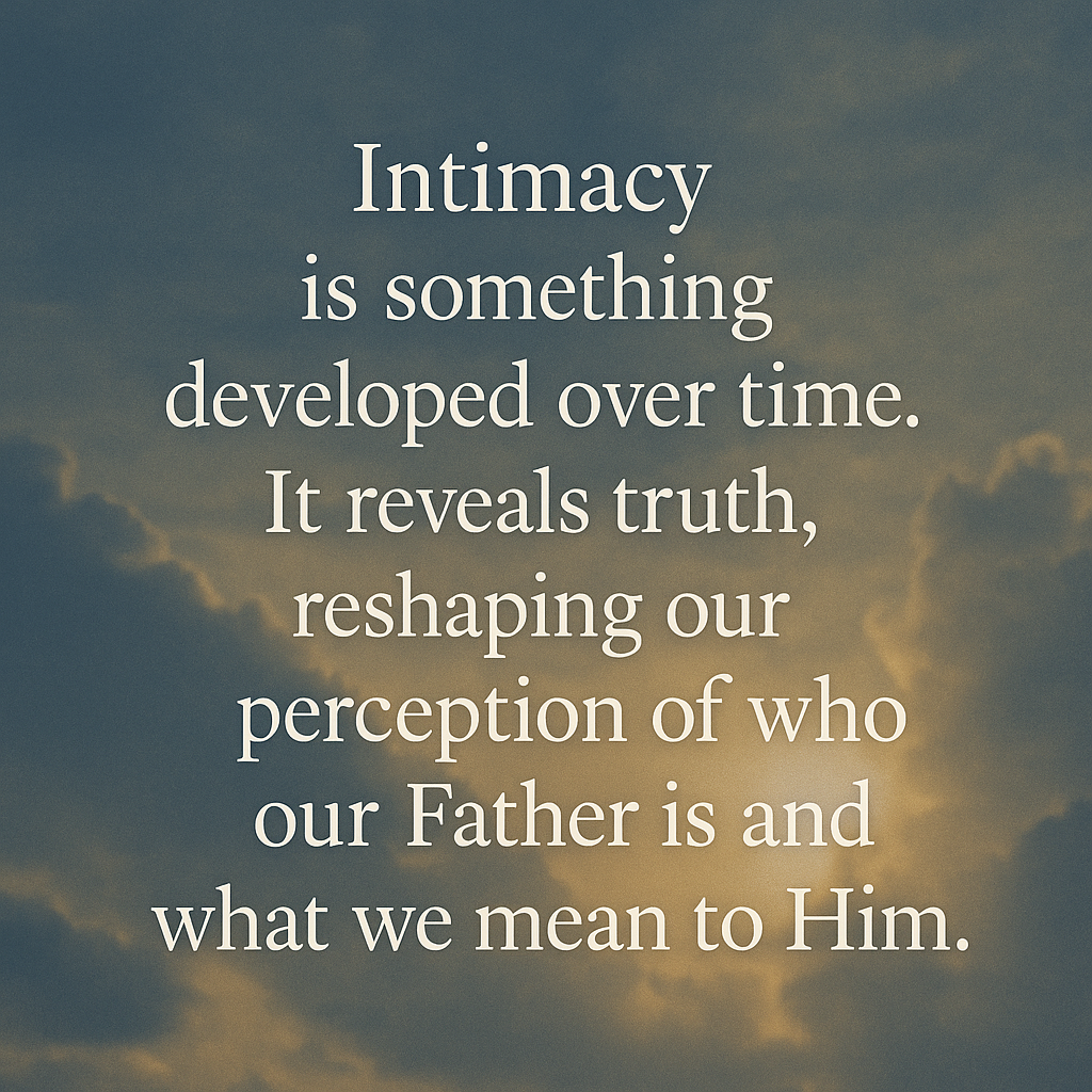 The Depth of Intimacy with God