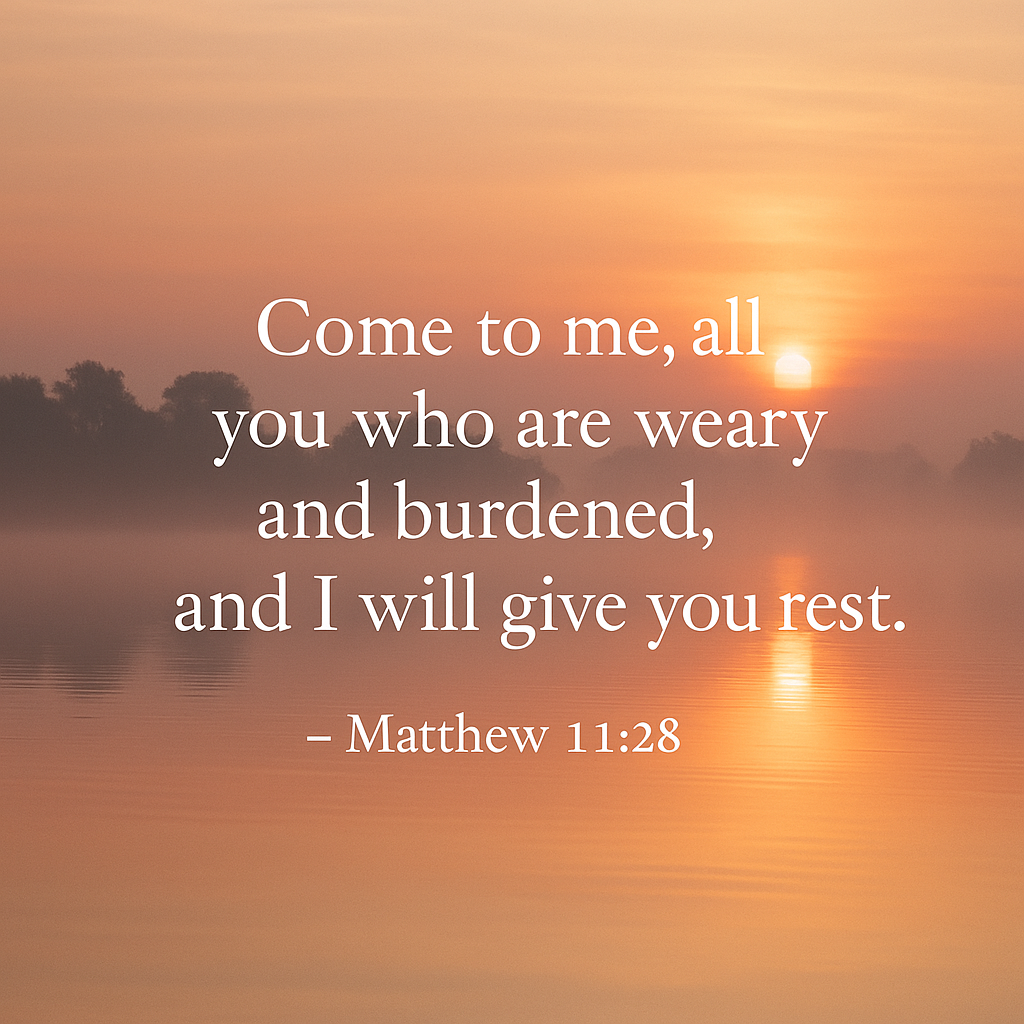 Finding Rest in His Presence