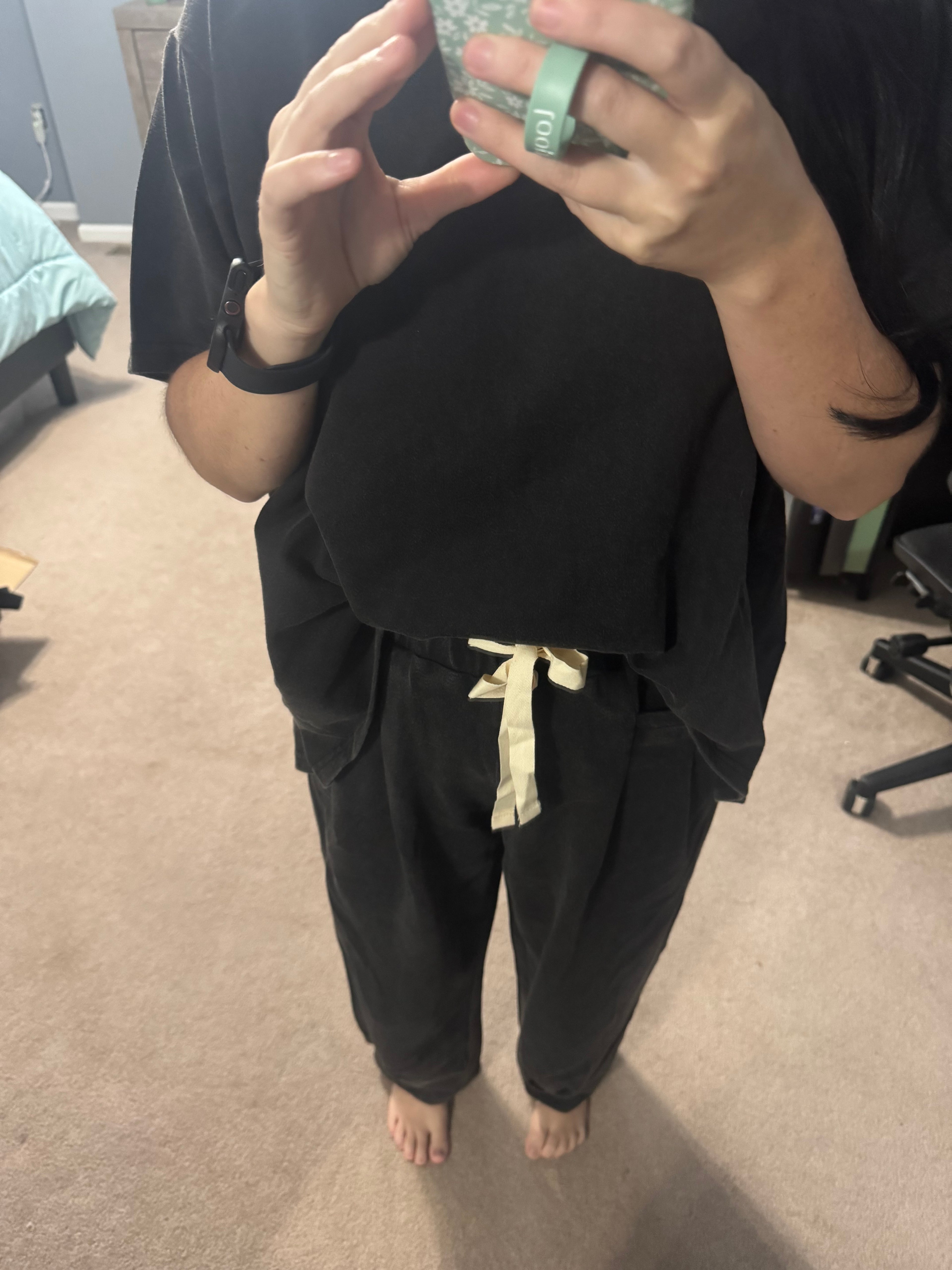 Textured Knit Top & Pants Set