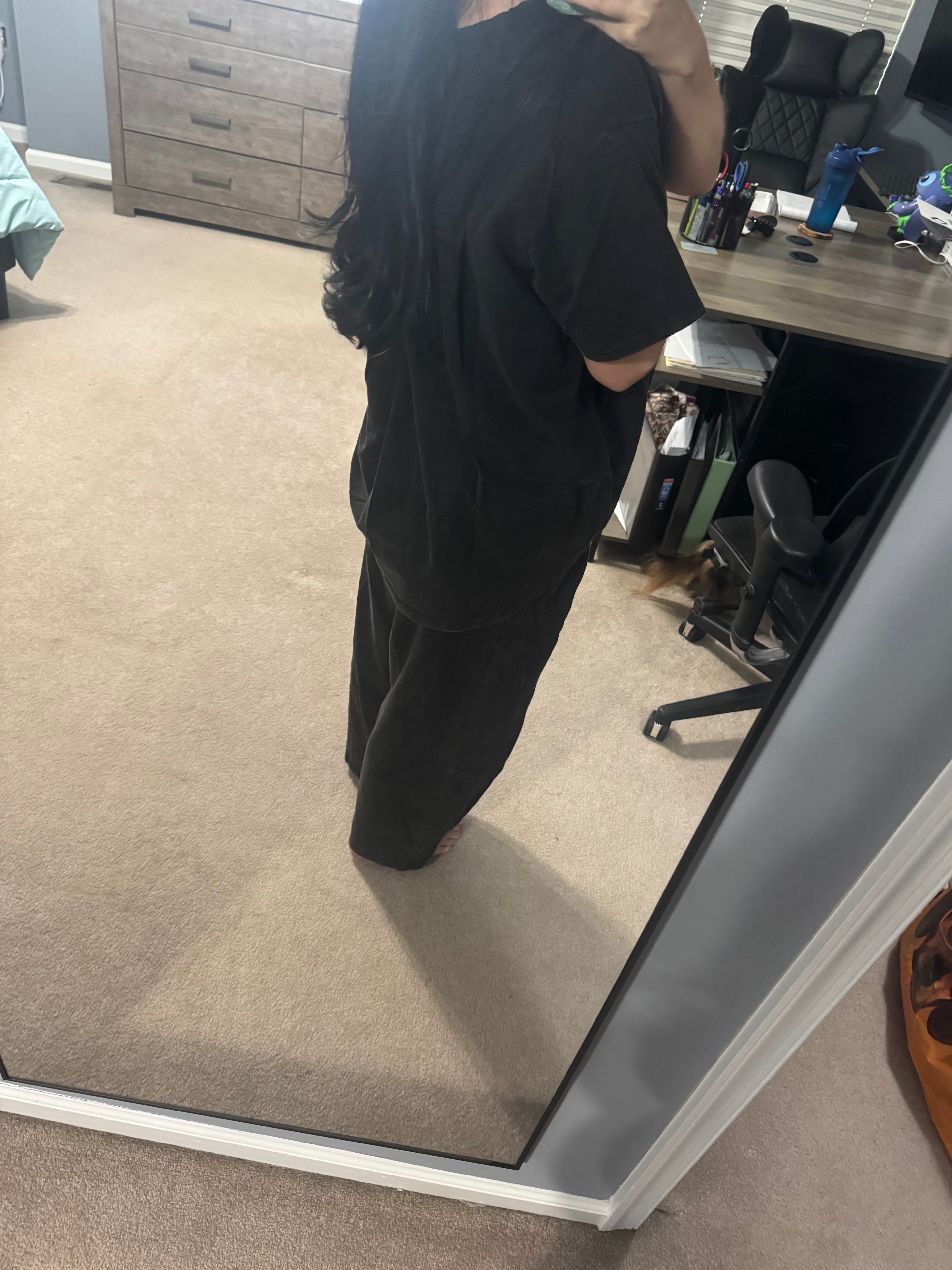 Textured Knit Top & Pants Set