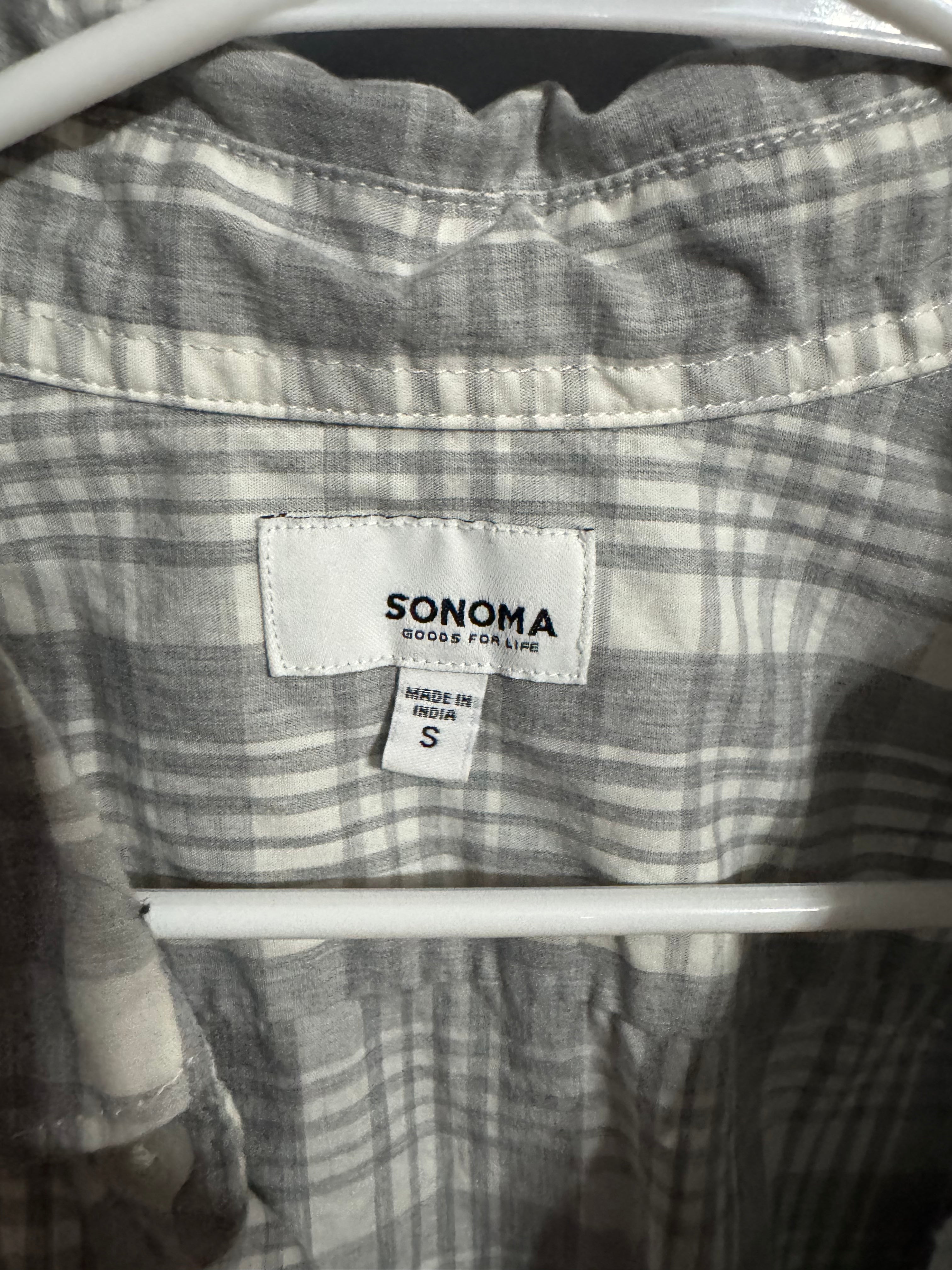 Sonoma Goods for Life Plaid Button-Up Shirt – Men’s Small