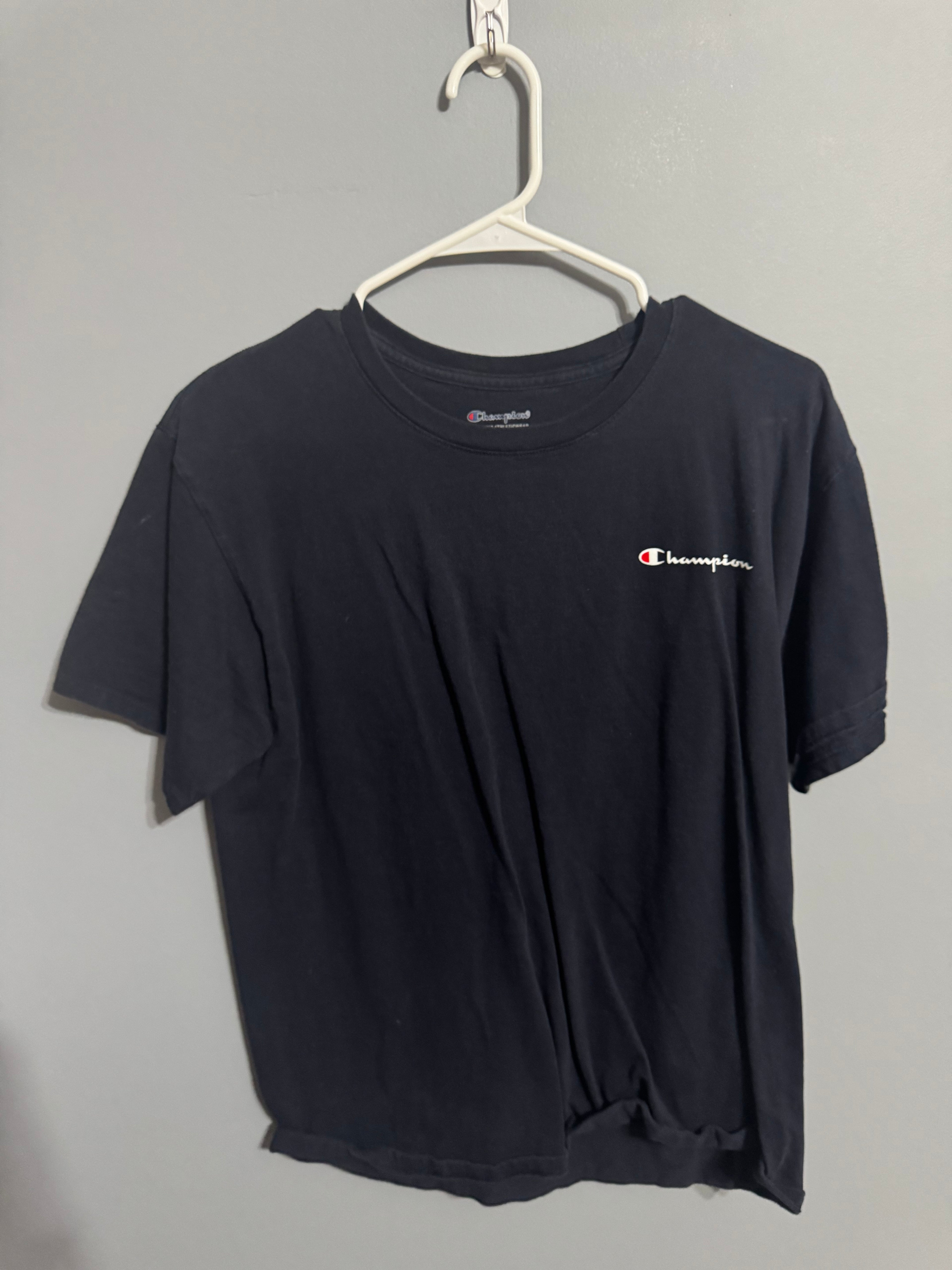 Champion Navy Authentic Athleticwear Tee – Medium