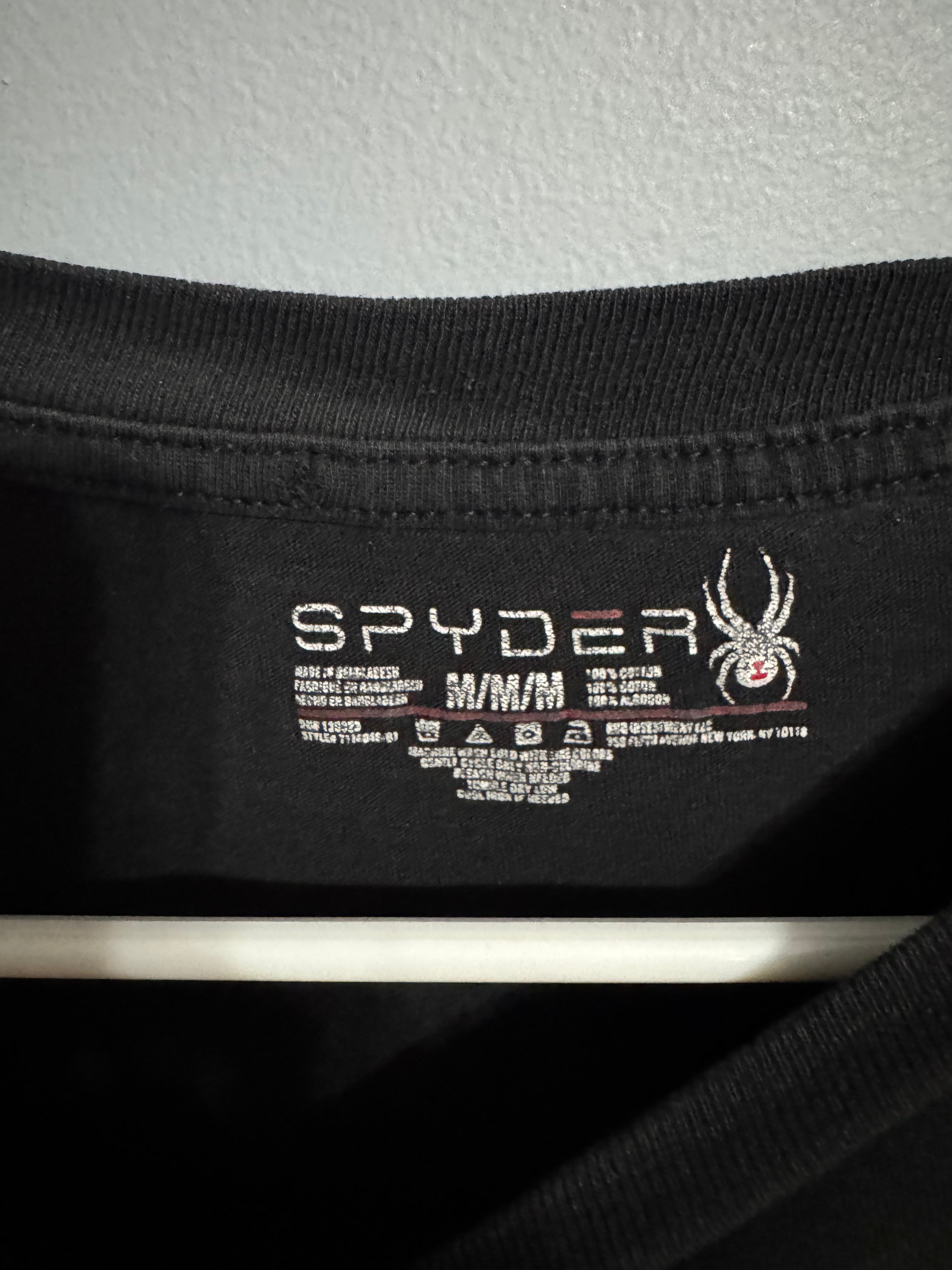 Spyder Black Graphic Performance Tee – M