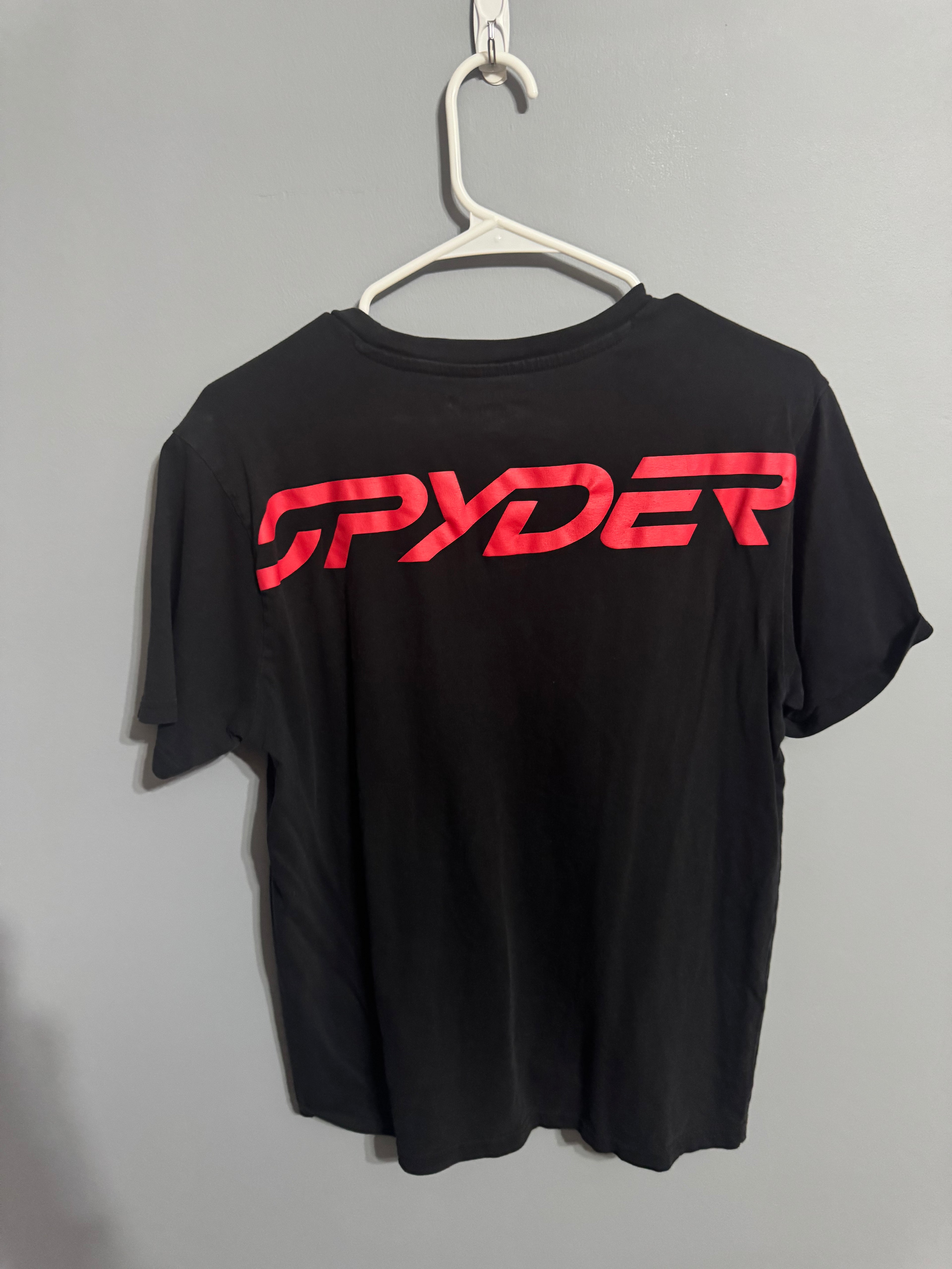 Spyder Black Graphic Performance Tee – M