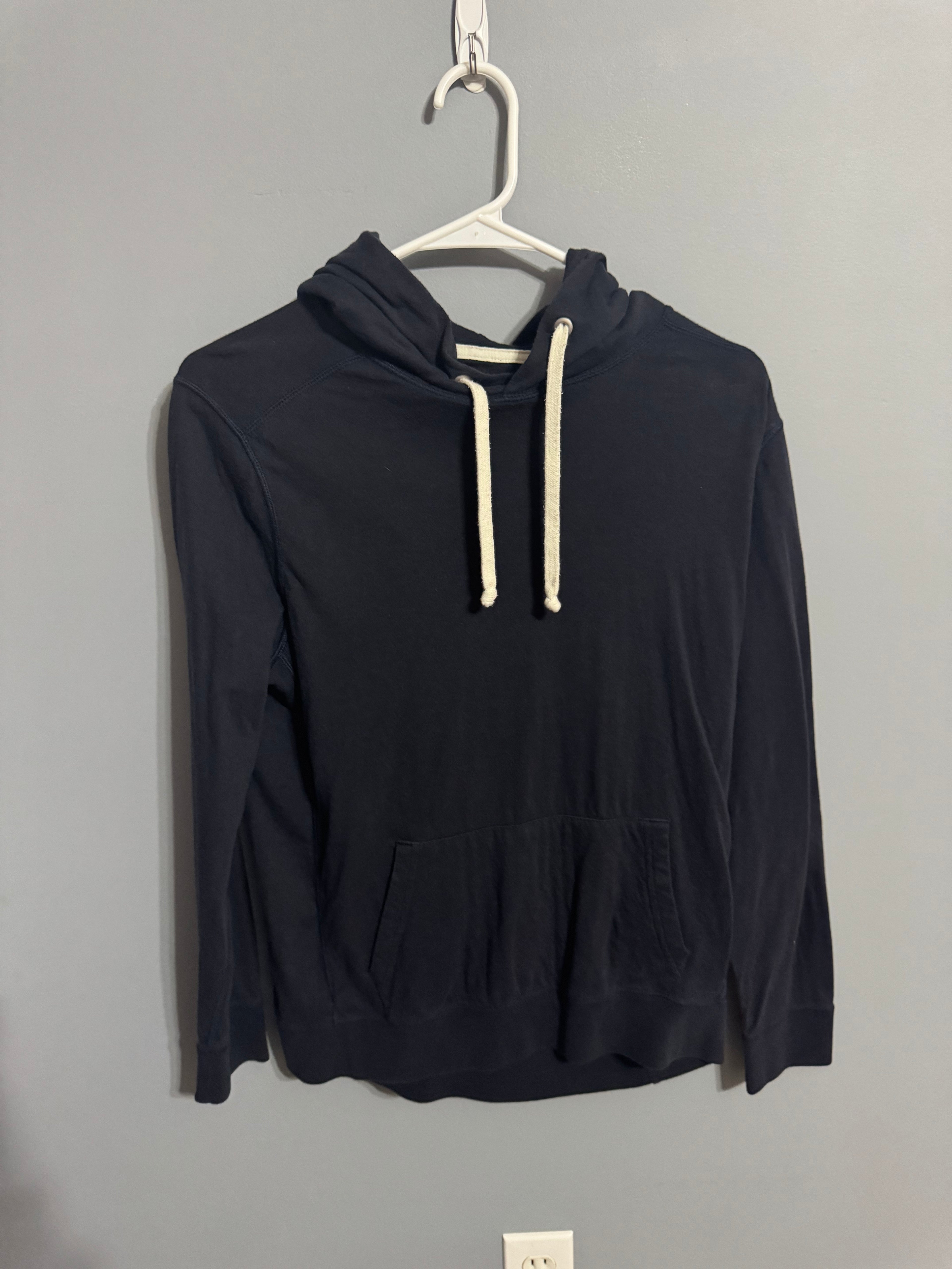 Abercrombie & Fitch Lightweight Black Hoodie – XS