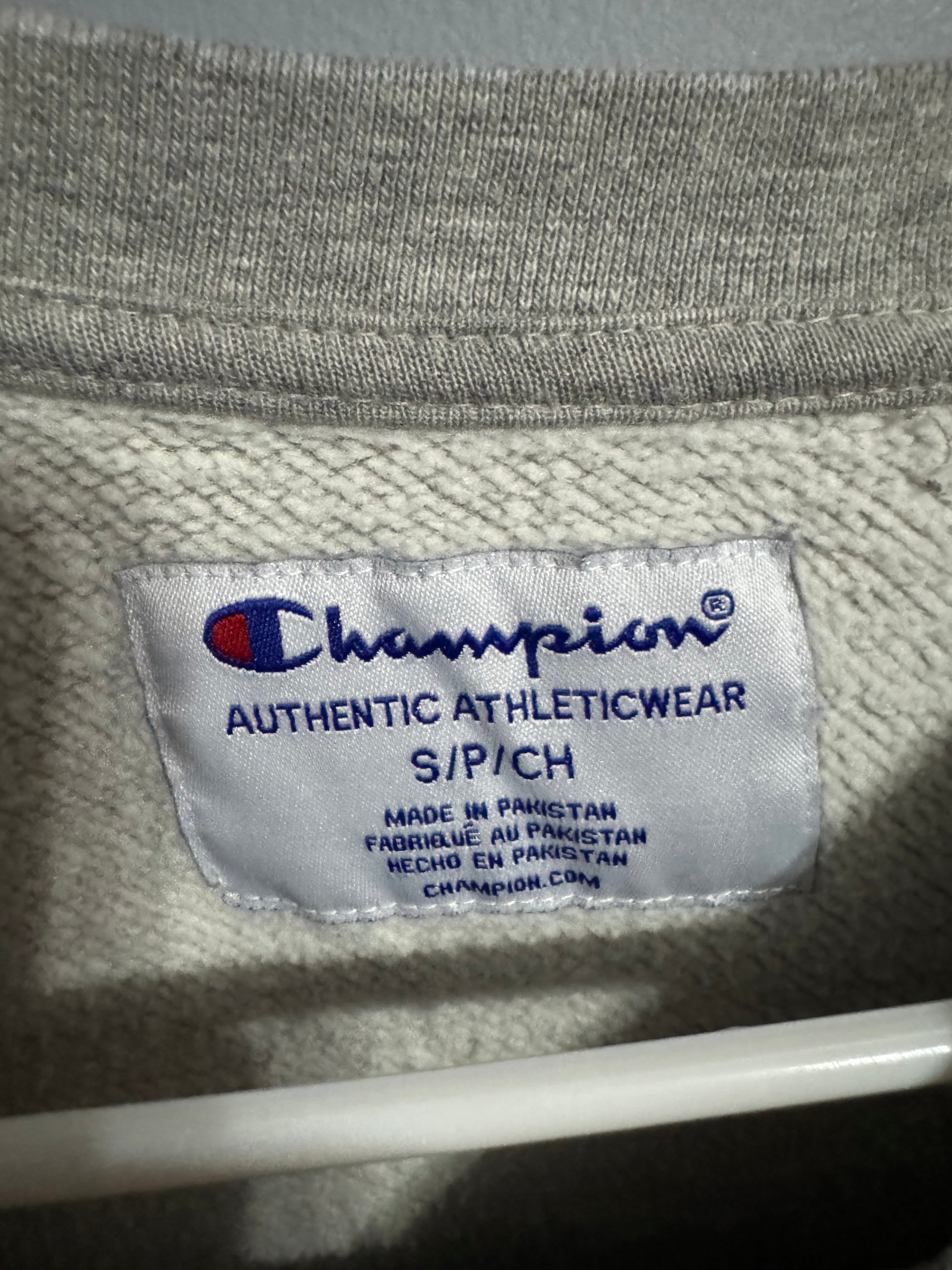 Champion Gray Crewneck Sweatshirt – Size Small