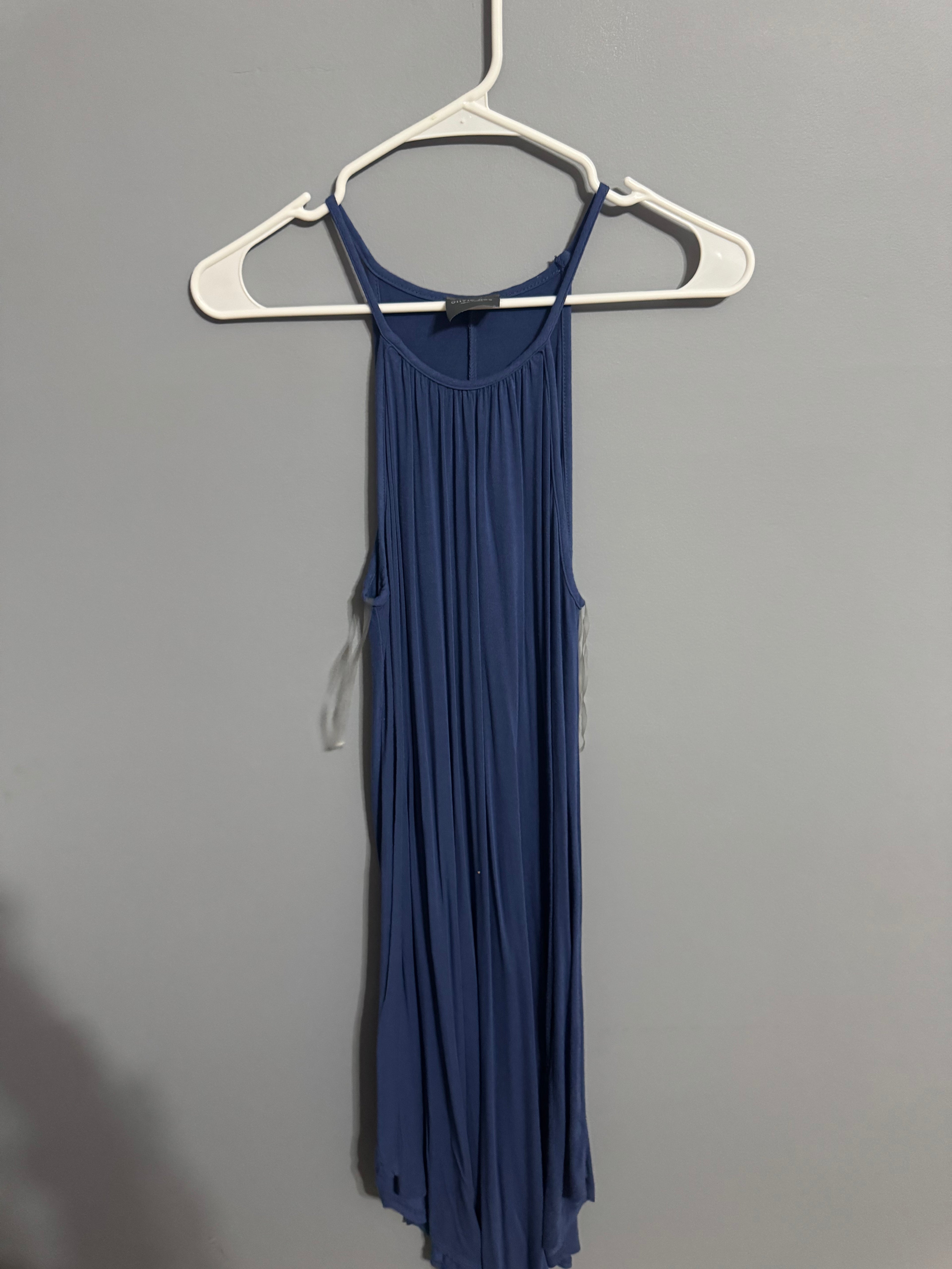 Olivia Rae Navy Halter Maxi Dress – Women’s Small